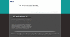 Desktop Screenshot of njrtubularsolutions.com
